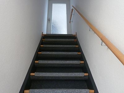 Treppe zur Wohnung Marschblick