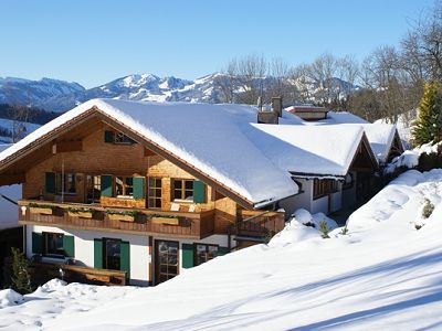 Haus Dominik im Winter
