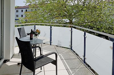 Balkon der Komfortsuite