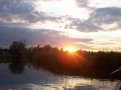 Sonnenuntergang an der Havel